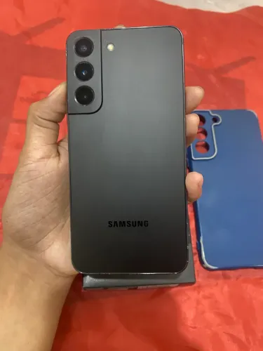s22 128gb + caixa, nota fiscal, capinha, pelicula *ler descrição*