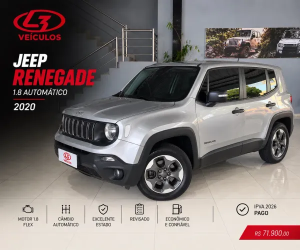 Jeep Renegade 1.8 4X2 Flex 16V Aut. 2020