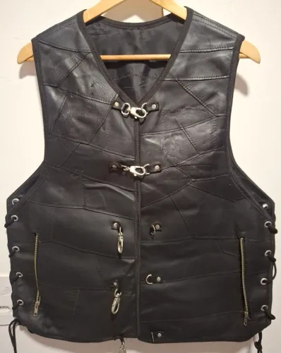 Colete de Couro - Masculino