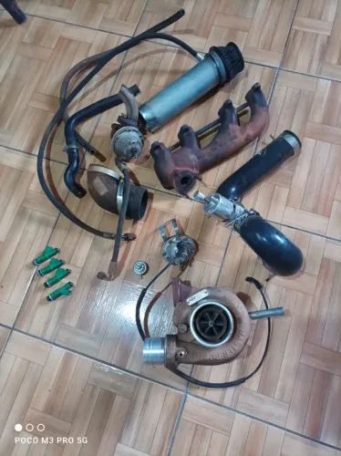 Kit turbo AP completo turbina Master Power 42/48 dosador HPI bicos 42 libras conforme foto