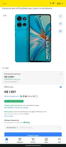 Moto g75 5g