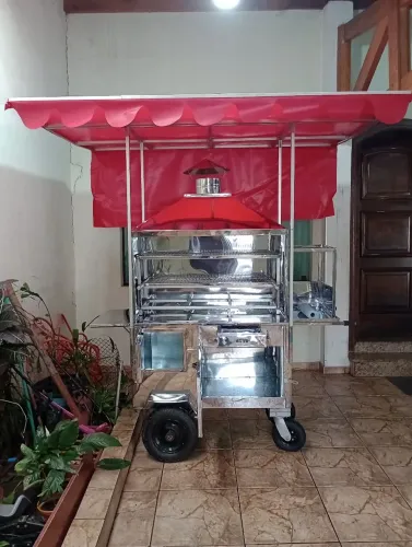Carrinho para churrasco
