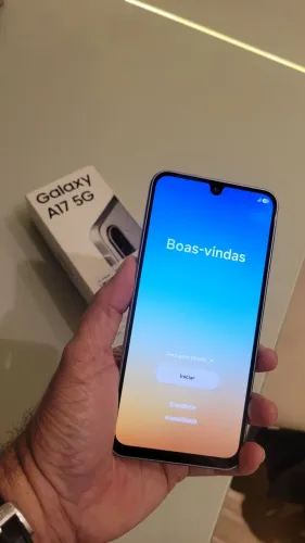 Samsung Galaxy A17 5G em estado de novo