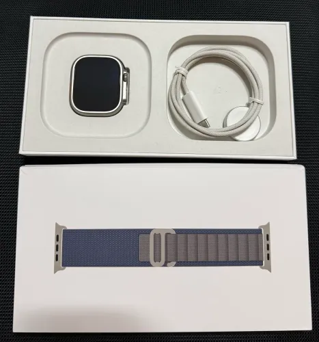 Apple Watch Ultra 2 49mm Titânio GPS + Cellular LTE | Bateria 99% | Completo na Caixa