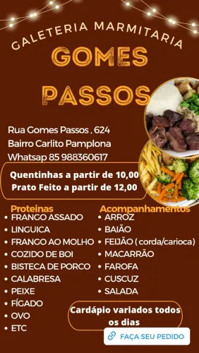 Quentinhas a partir de 10,00