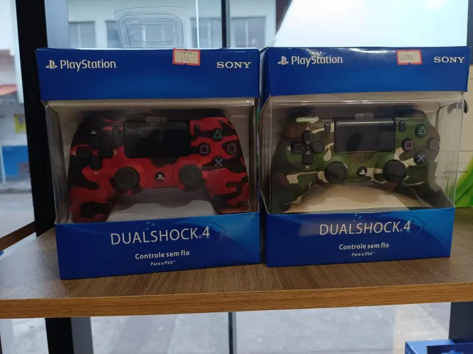 Controle ps4 compatível com Pc e tv