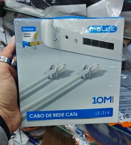 Cabo de Rede CAT6 - 10M