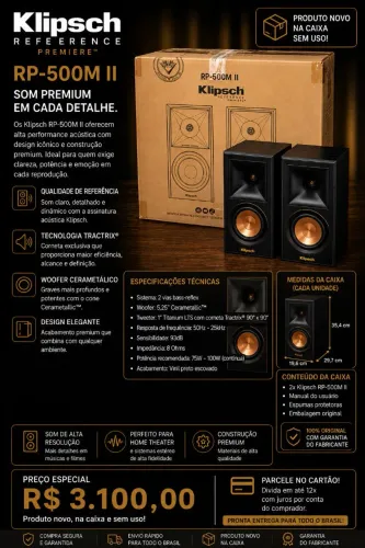 Klipsch RP-500M II