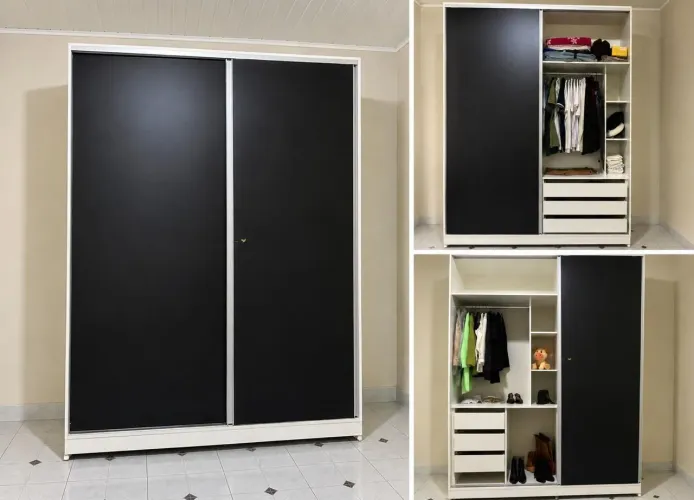 Guarda Roupa Preto