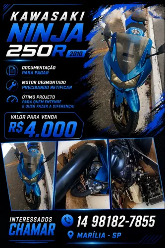 Vendo Kawasaki ninja 250r
