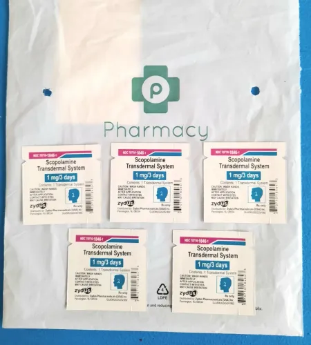 10 adesivos Seca Saliva Scopolamina importado por 750