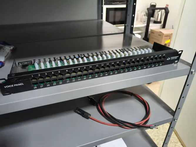 Voice Panel 50 portas Furukawa