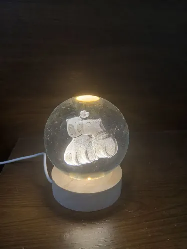 Luminária de capivara