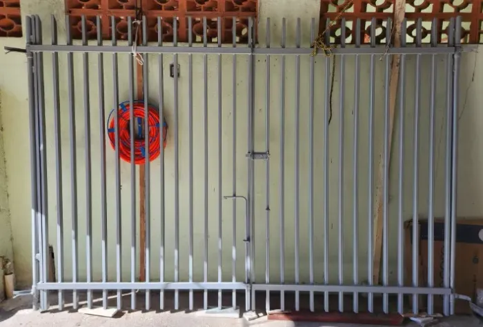 Portão de Aço Galvanizado 2,0m X 3,0m