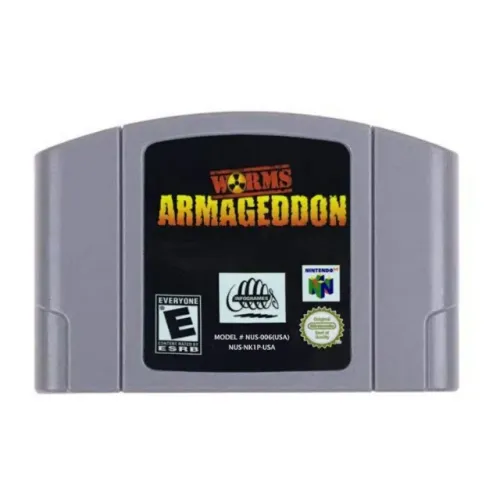 Cartucho Jogo Worms Armageddon 64 - N64
