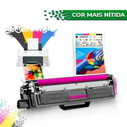 Toner Brother TN-217M Magenta Compatível 2.300 Páginas - L3210CW L3551CDW