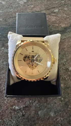 Relógio automático Dourado