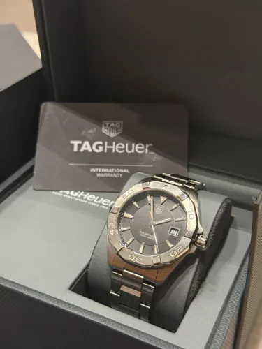 Tag Heuer Aquaracer 41mm caixa e certificado 