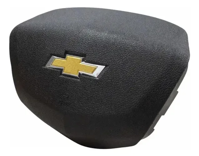 Tampa Airbag Volante Buzina Spin Montana Onix Tracker 20-23 Preto