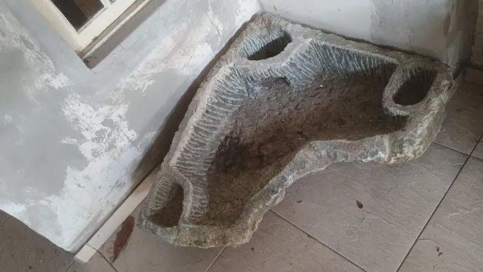Pedra ornamental granito trabalhado
