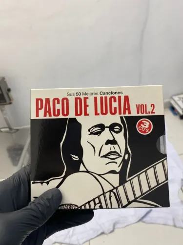 Kit 3 CDs paco de Lúcia vol 2 sus 50 mejores canciones 