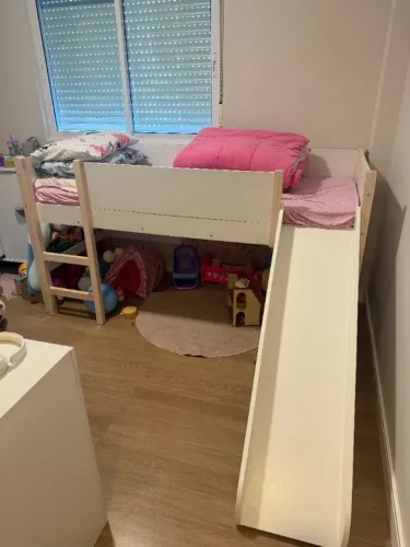 Cama Infantil com Escorregador Tok Stok