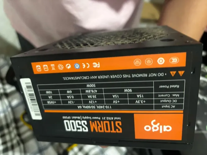 RX 580 2048sp MANCER, A520M-DX MANCER, THUNDER 500W 80 PLUS BRONZE