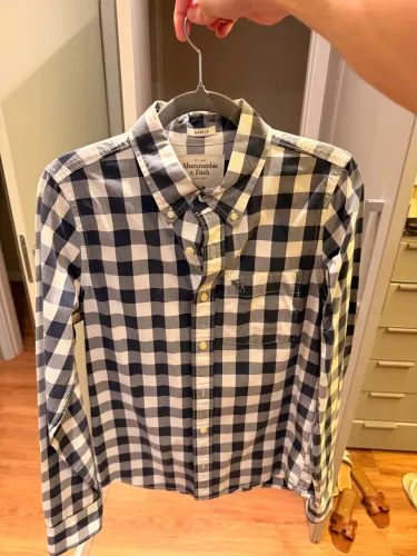 Camisa Xadrez Original Abercrombie
