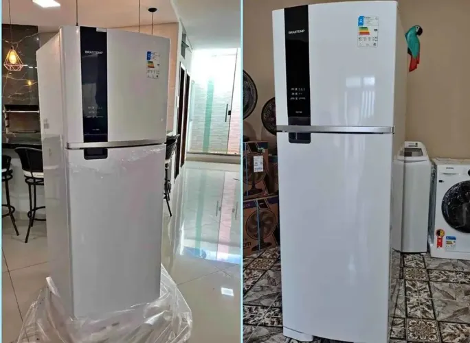 Geladeira nova Brastemp 400 Litros