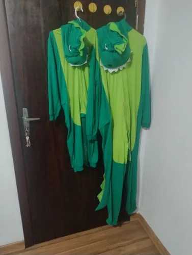 Pijama dinossauro pai e filho