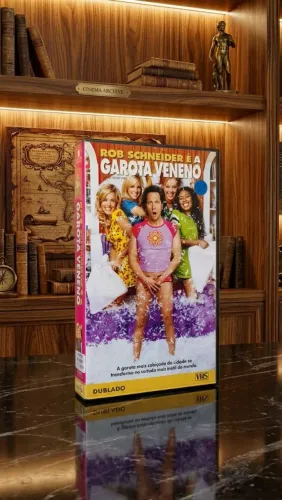 Fita VHS do filme Garota Veneno - Legendado 