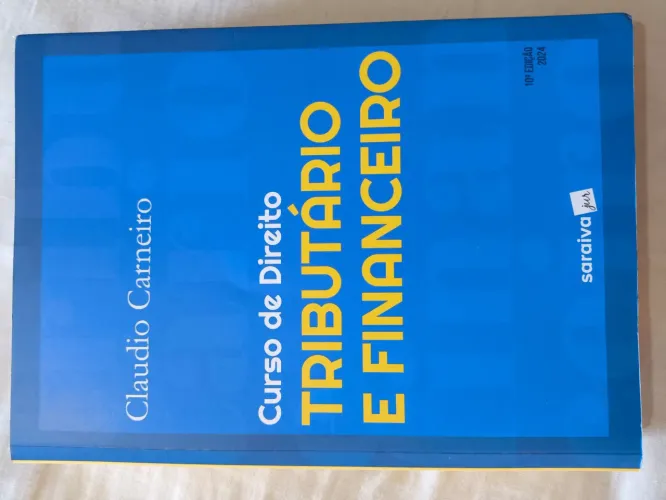 Livro de Direito Tributário e Financeiro (ACEITO TROCAS)