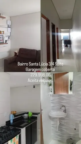Permuta por veículo /Entrada mais financiamento próprio / Santa Lúcia !!!