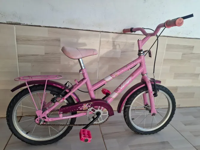 Bicicleta aro 16 infantil menina
