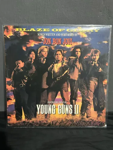 LP Jon Bon Jovi - Blaze Of Glória ( Young Guns II) 1990
