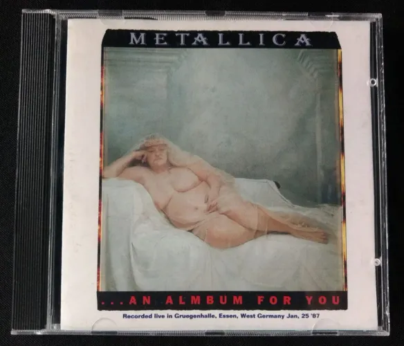 Cd Metallica - An Album For You Live Germany 1987 Thrash Metal