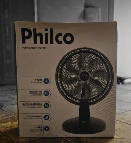 Ventilador Philco Maxx Force Mesa/Parede PVT491 110v