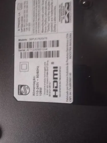 Tv Philips modelo 50pug7625/78 tela quebrada para retirar peças 