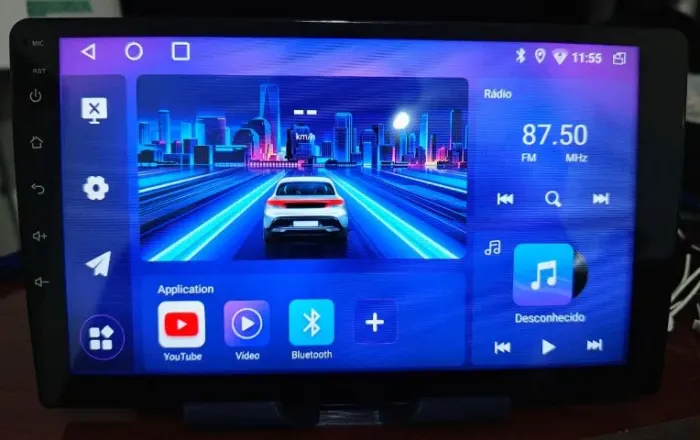 Troco em TV - Central Multimidia Universal 9 Polegadas Android 2GB/32GB Carplay