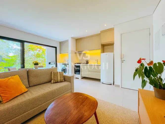 Apartamento de 58m² mobiliado no Residencial Vila Mariana em Holambra