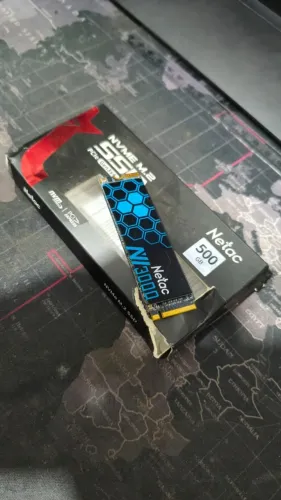 SSD M.2 NVMe Netac NV3000 500GB PCIe Gen3x4 - Saúde 100% 