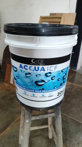 Desapego! Balde 20kg Impermeabilizante Acqua ICF (Nanotecnologia) - R$ 250,00