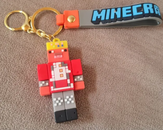 Chaveiro minecraft novo