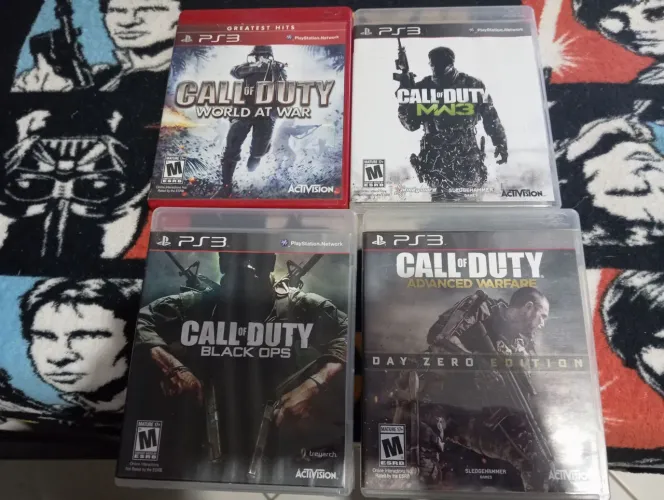 Jogos PS3 Call of Duty