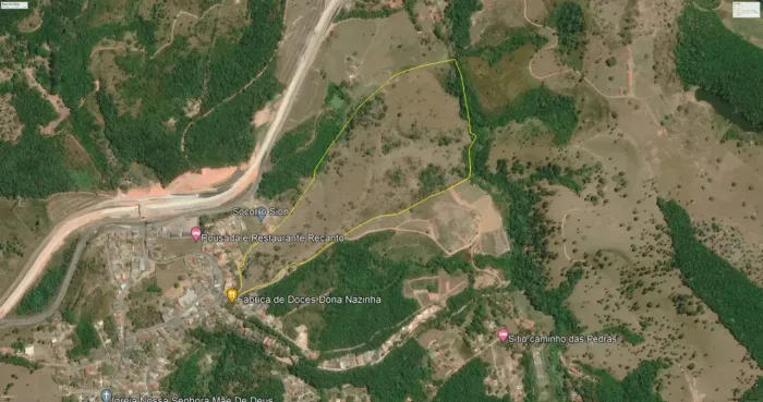 Excelente área para loteamento ou clareamento em Roças Novas/Caeté MG com 16 hectares.