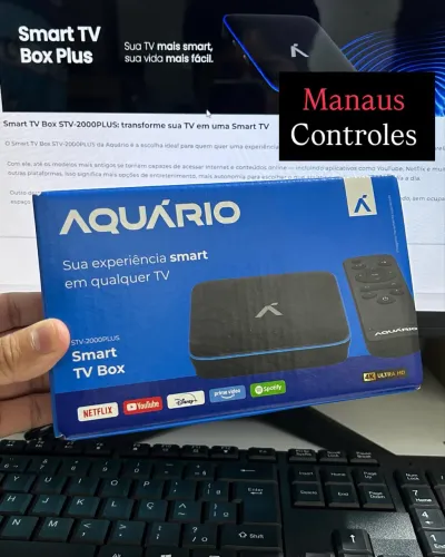 Tv Smart Box STV-2000 Plus Hdmi Ultra HD 4K 16GB - Promoção