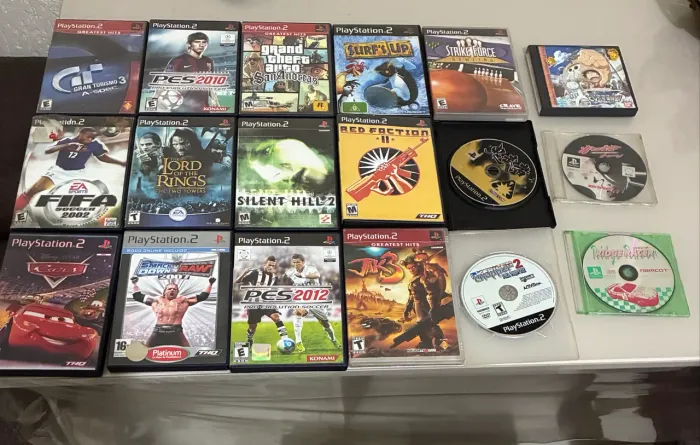 Jogos originais ps2 e ps1