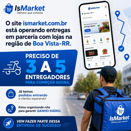 Preciso de entregadores