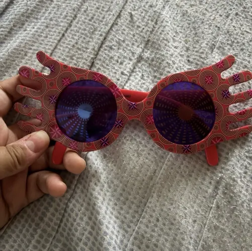 Óculos Luna Lovegood de Harry Potter