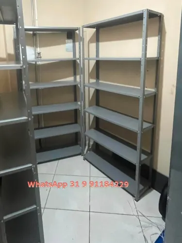 Estantes de aço prateleiras 6 bandejas Novas Frete grátis